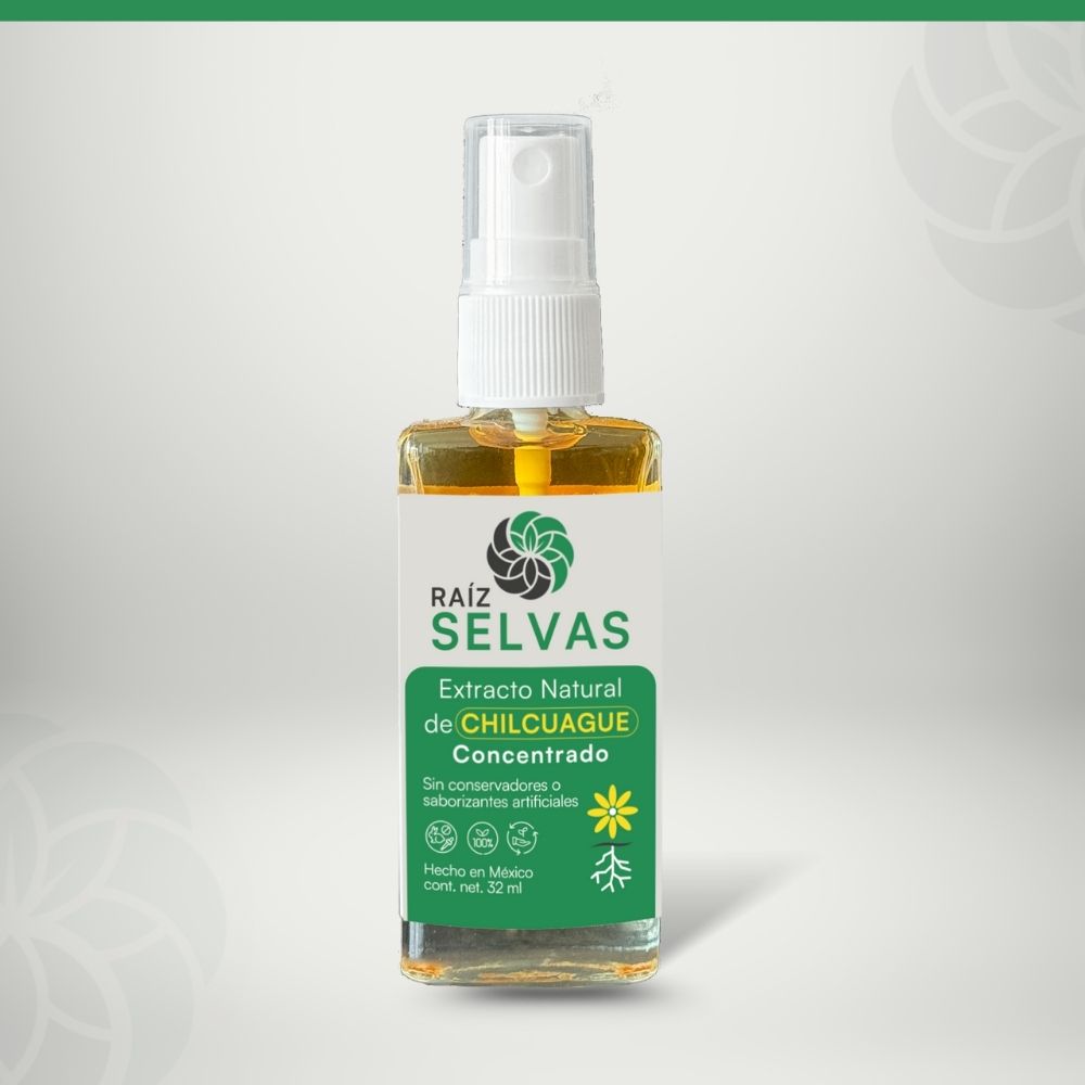 Extracto Natural de Chilcuague Concentrado 32 ml