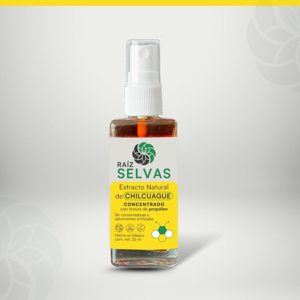 Extracto de Chilcuague Concentrado con Tintura de Propóleo 32 ml