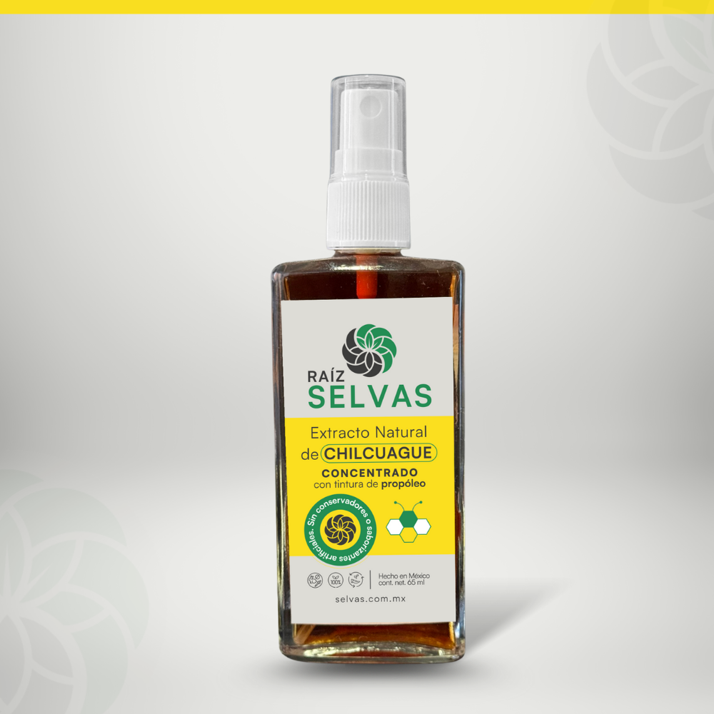 Extracto de Chilcuague Concentrado con Tintura de Propóleo 65 ml